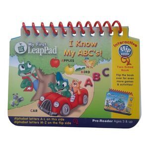 LeapFrog My First LeapPad Learning System Book - I KNOW MY ABC'S!